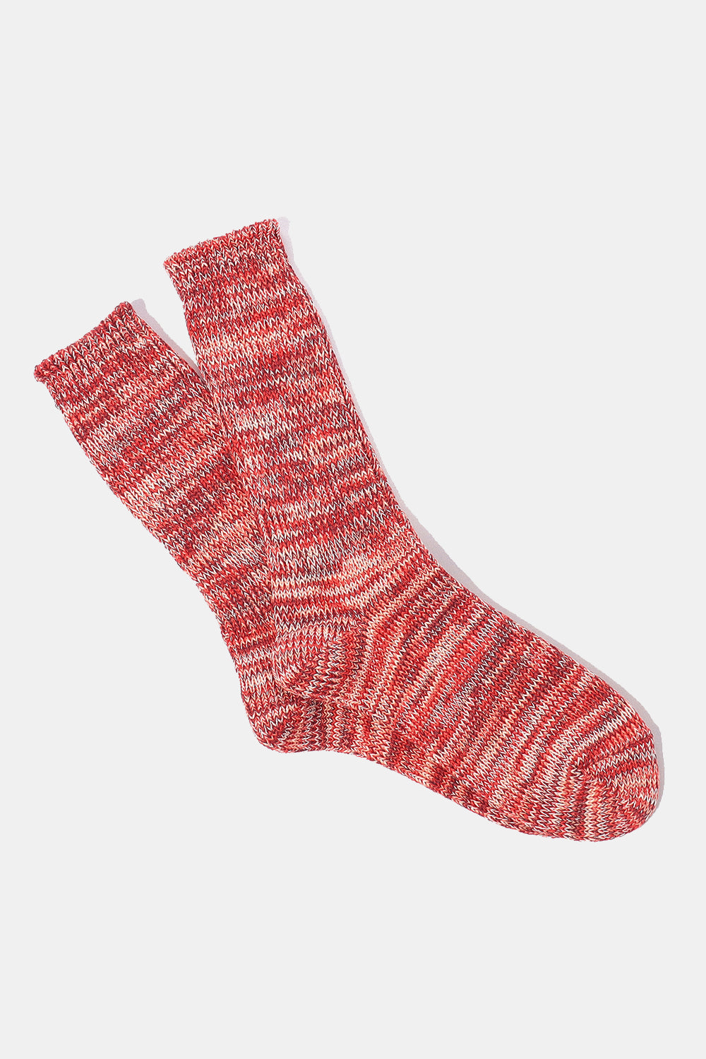 Anonymous Ism 5 Colour Mix Crew Socks (Red)