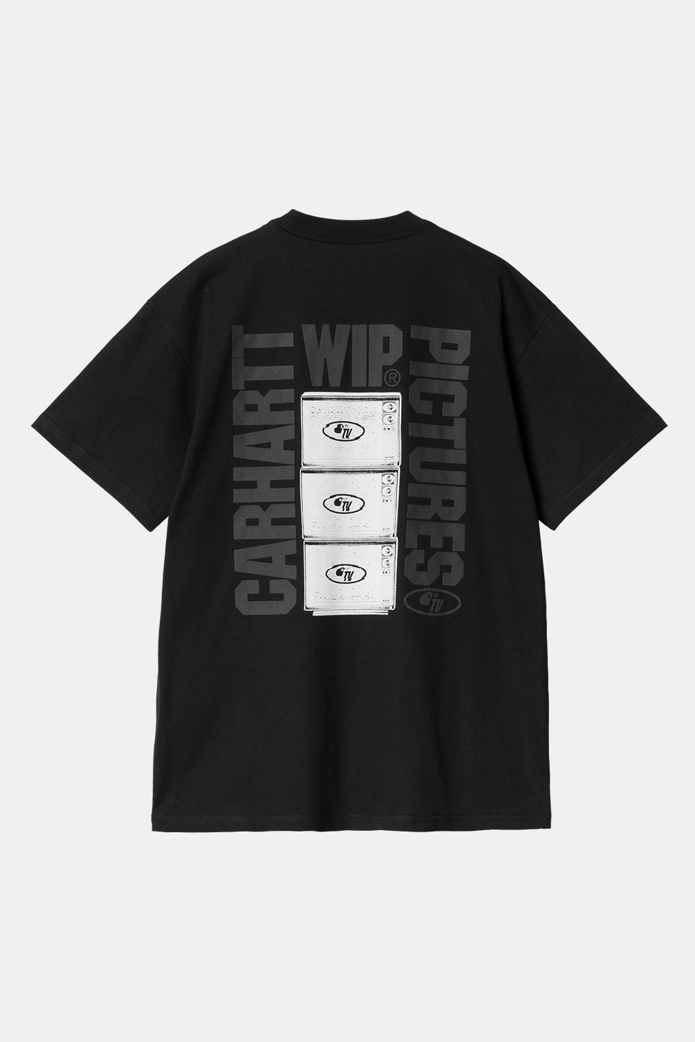 Carhartt WIP Short Sleeve Pictures T-Shirt (Black)