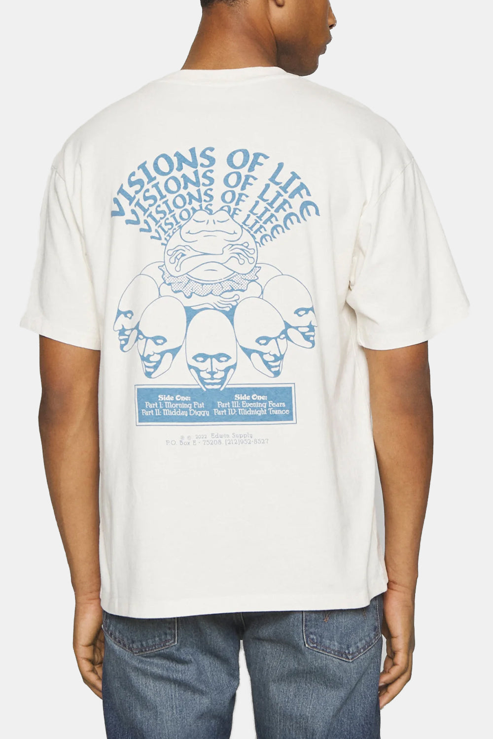 Edwin Visions Of Life T-Shirt (Whisper White)