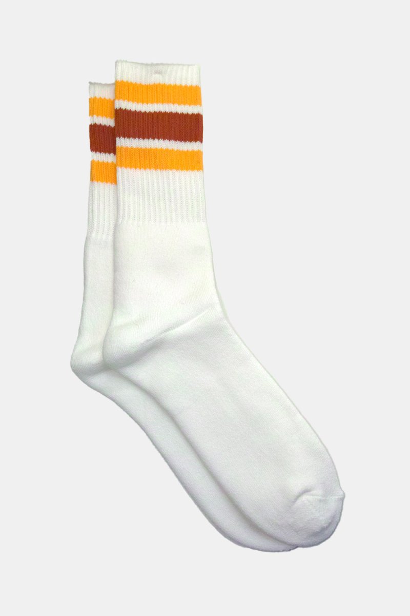 Anonymous Ism 3 Line Crew (Orange) | Socks
