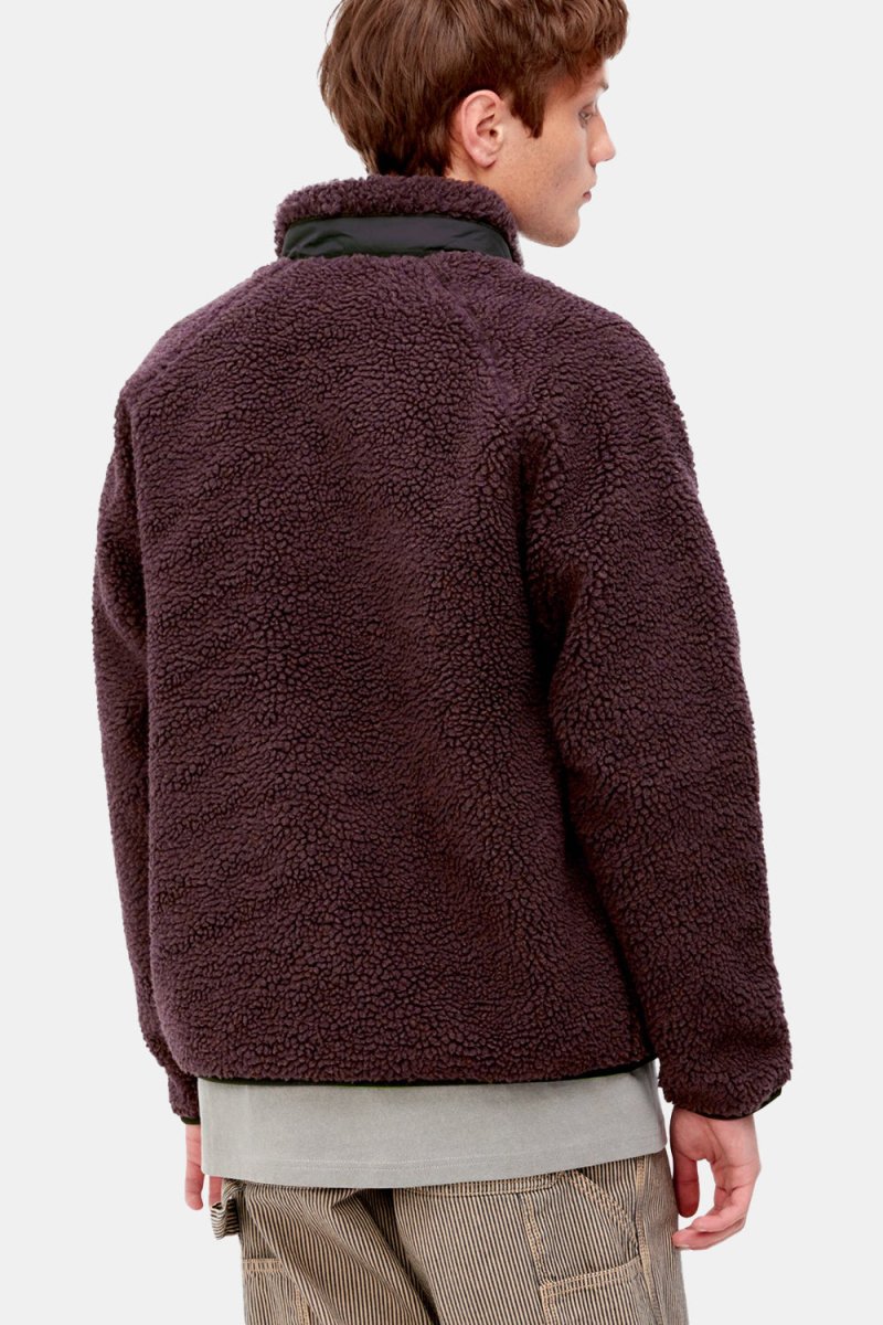 Carhartt WIP Prentis Liner Fleece (Dark Plum / Black) | Sweaters