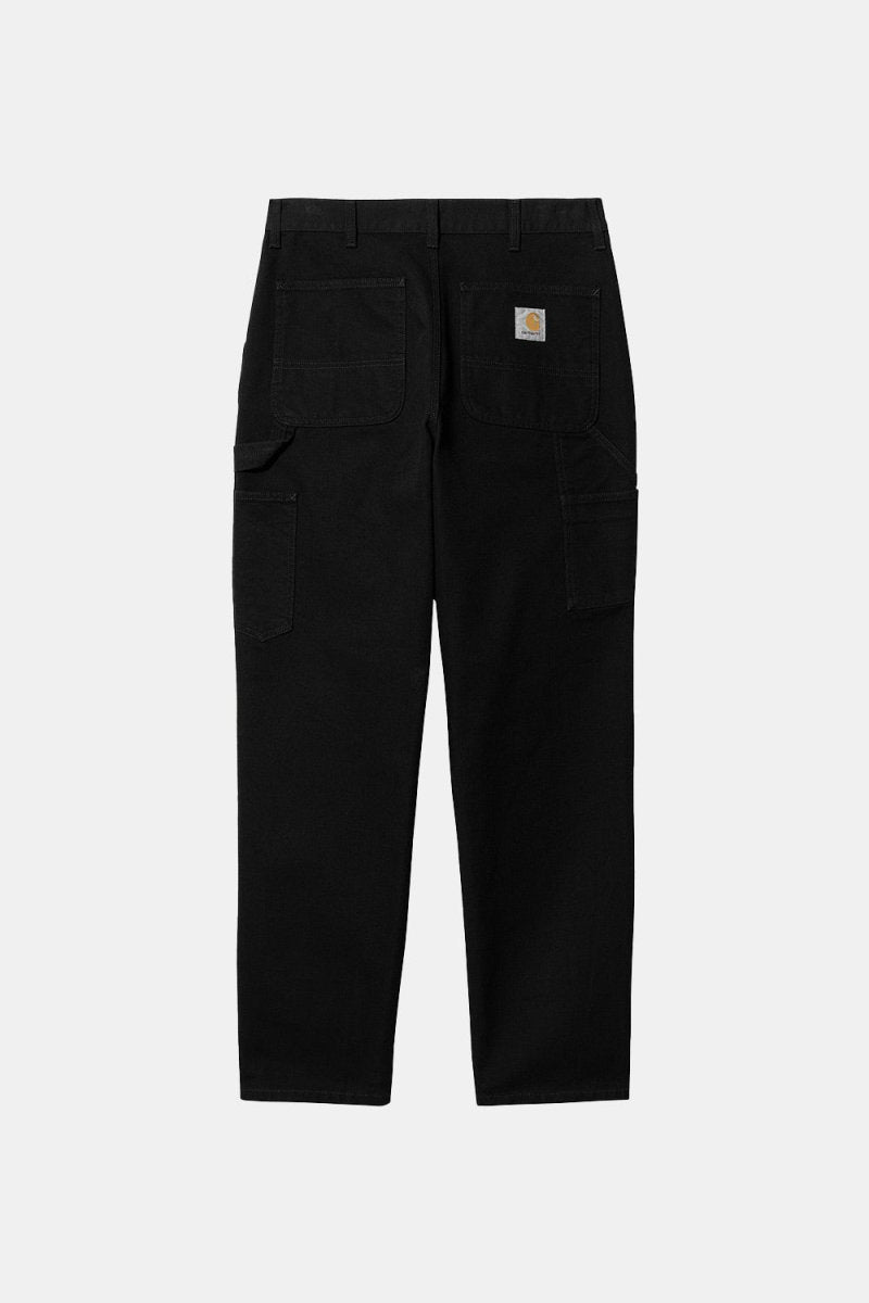 Carhartt WIP Single Knee Organic Cotton Pant (Black Rinsed) | Trousers