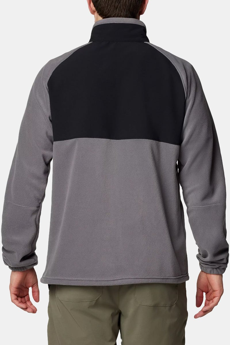 Columbia Sage Peak™ Full Zip Fleece (City Grey/Black) | Sweaters