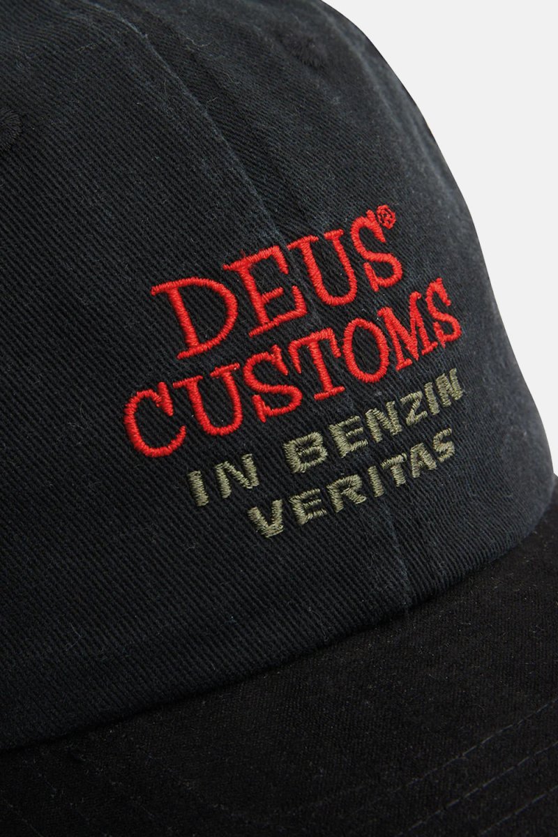Deus Customs Portal Dad Cap (Black) | Hats