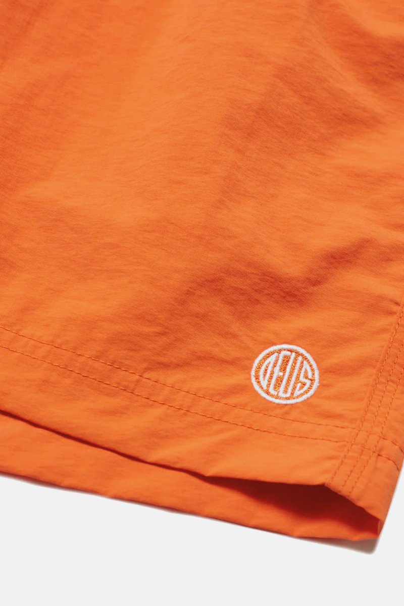 Deus Glide Swim Shorts Mesh (Orange Ochre) | Shorts
