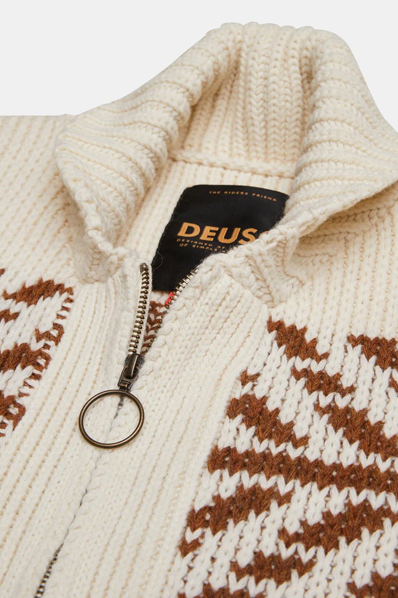 Deus Prime Cardigan (Natural) | Knitwear