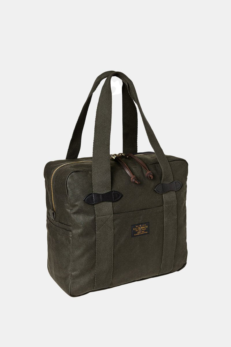 Filson Tin Cloth Tote Bag (Otter Green) | Bags