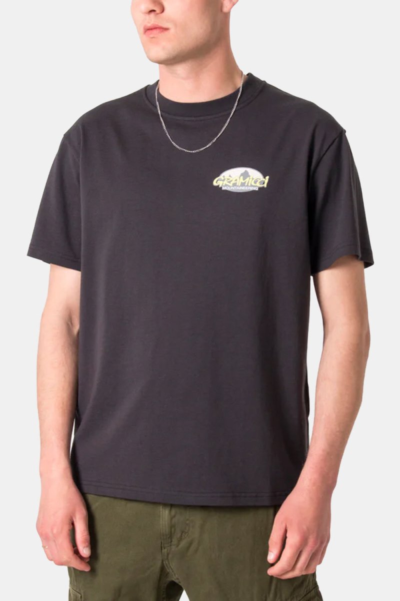 Gramicci Summit Vintage T-Shirt (Black) | T-Shirts