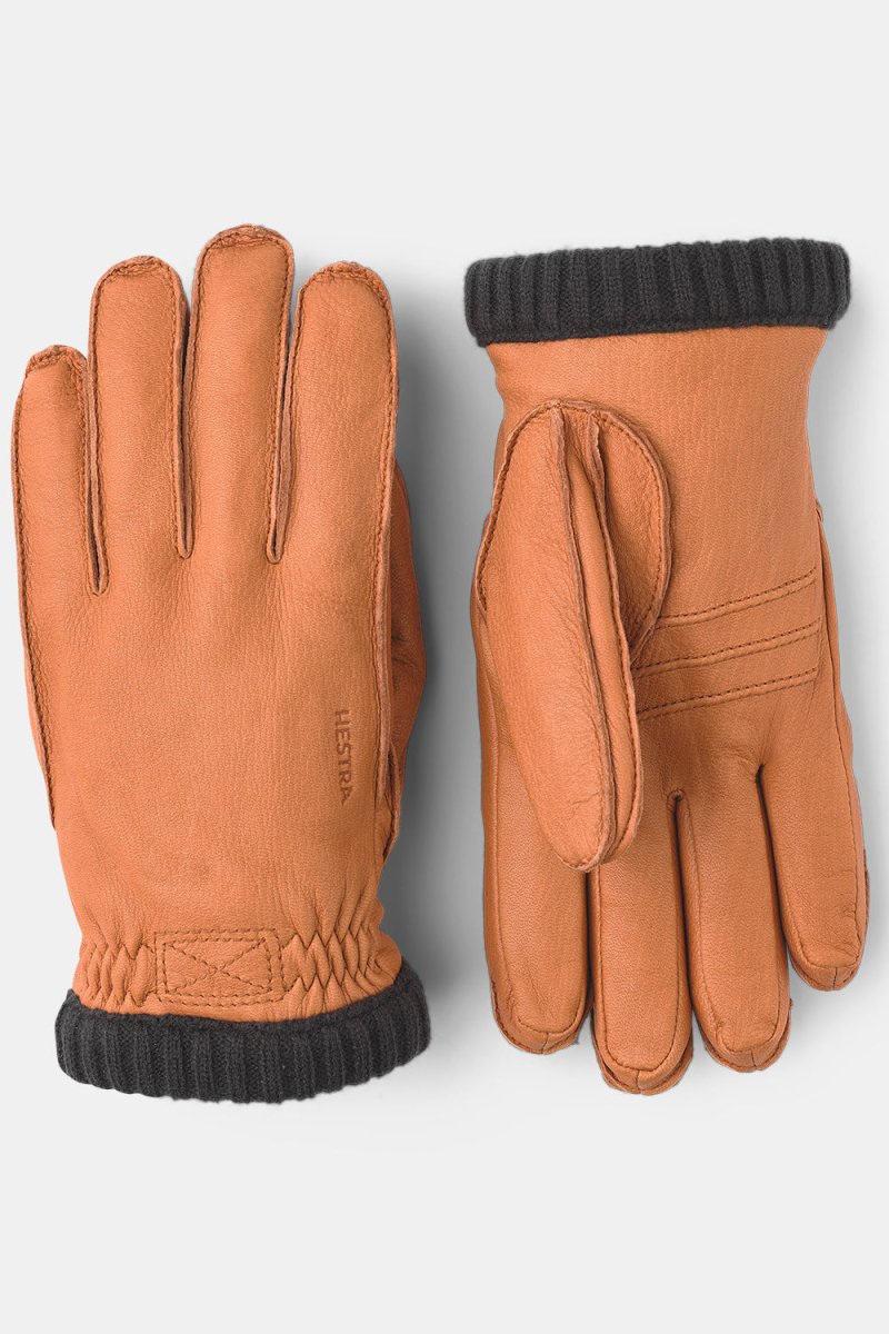 Hestra Deerskin Primaloft Rib Gloves (Cork) | Gloves