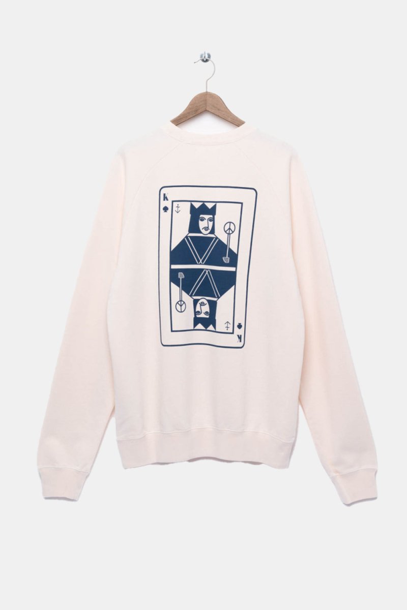 La Paz King Of Spades Sweatshirt (Ecru) | Sweaters