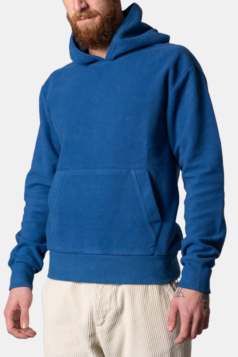 La Paz Matias Fleece Hoodie (Blue) | Sweaters