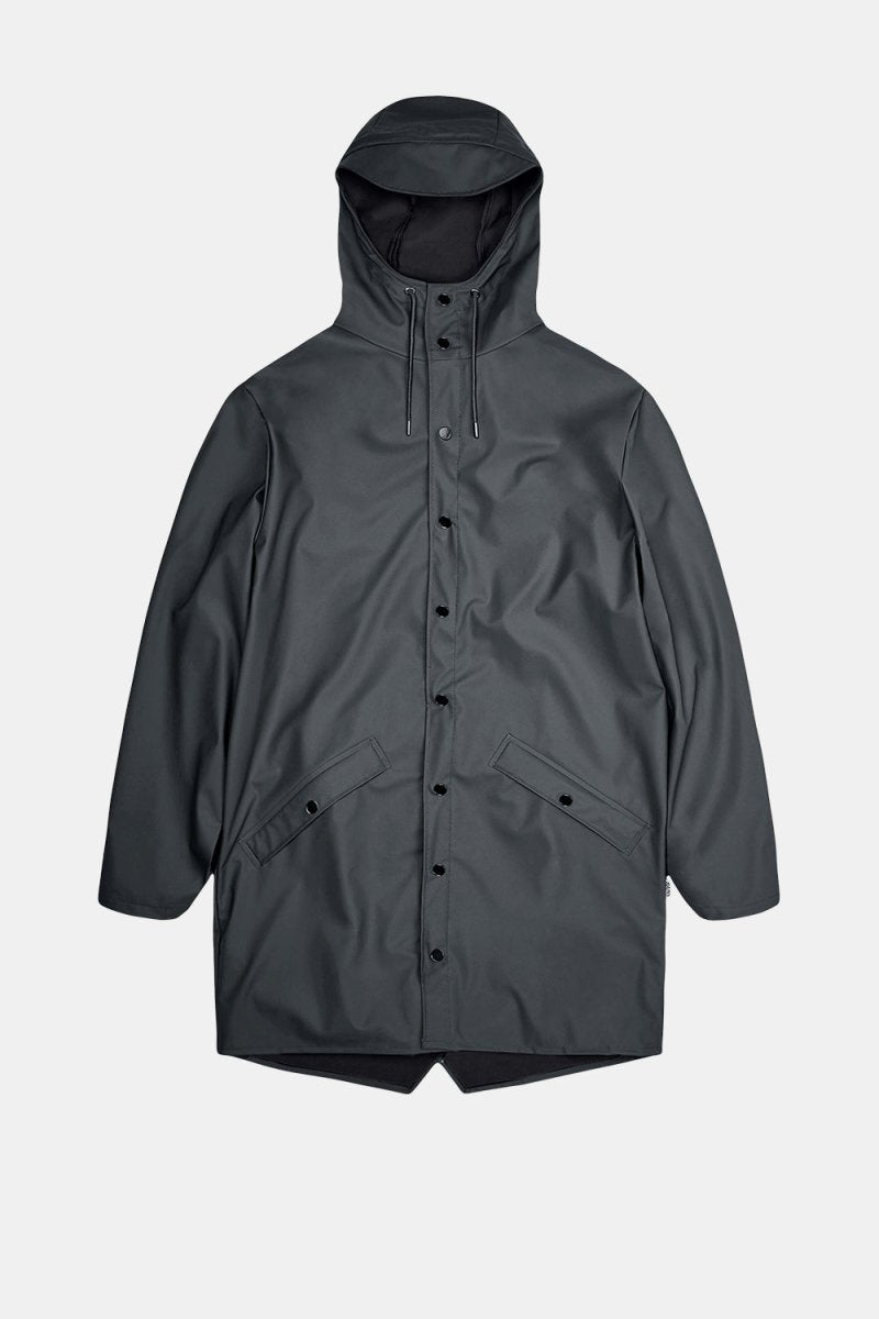 Rains Long Jacket (Slate) | Jackets