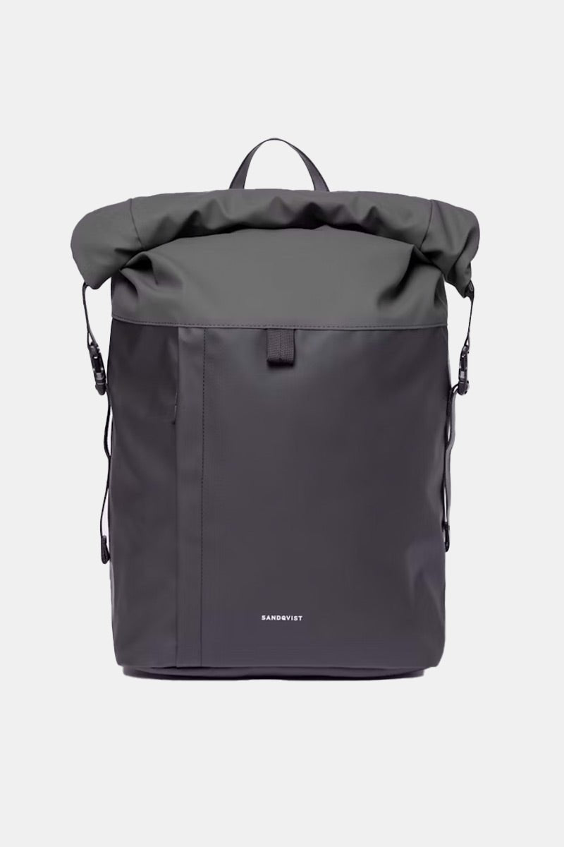 Sandqvist Konrad Water - Resistant Rolltop Backpack (Multi Dark) | Bags