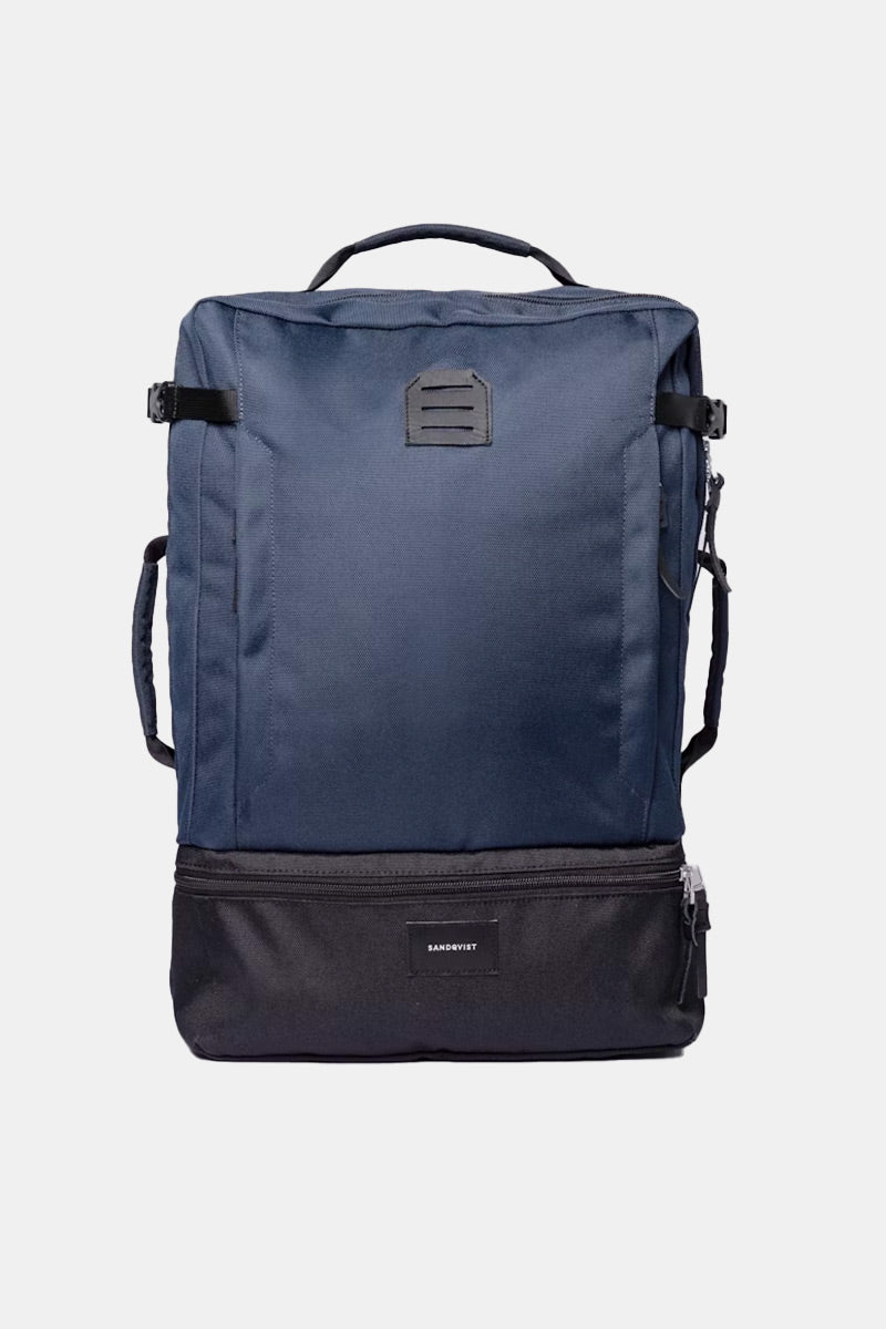 Sandqvist Otis Travel Backpack (Multi Navy) | Backpacks